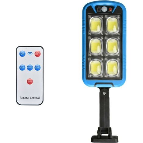 Trade Shop - Farola Panel Solar Fotovoltaico Sensor 150 Led Cob Ta140 - (1/2)