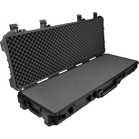 Coffret à arme long 4 fermetures à ressort 3 poignées 113,5 x 41 x 16 cm (1/5)