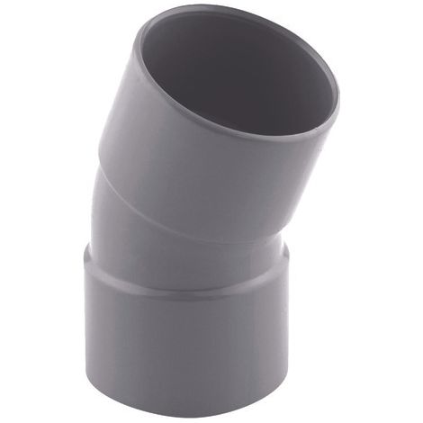 Coude PVC à 22°30 FF Ø 40 -NF- Le lot de 10