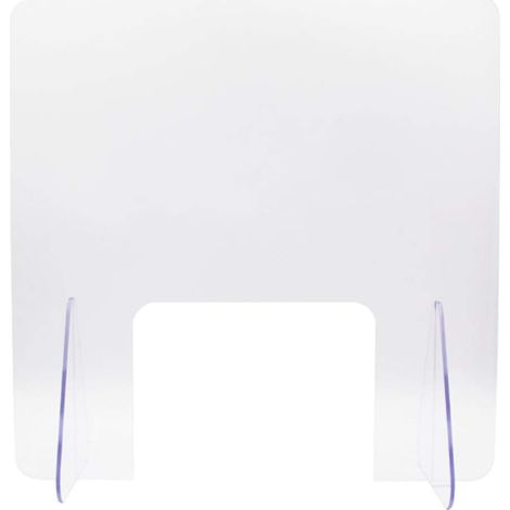 Écran anti-éternuements de bureau en acrylique transparent