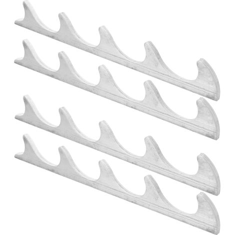 Plaque de rechange en aluminium (4 pièces) pour fauteuil lounge (1/5)