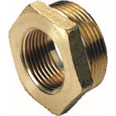 25PZ IDRAULICA RIDUZIONE ART.241 GR.3/8X1/4 IN OTTONE GIALLO (1/2)