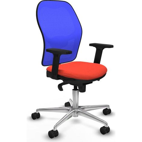 piqueras-y-crespo Chaise de bureau ergonomique orange foncé (1/3)