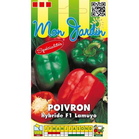 Poivron HYB F1 LAMUYO - 0,3g