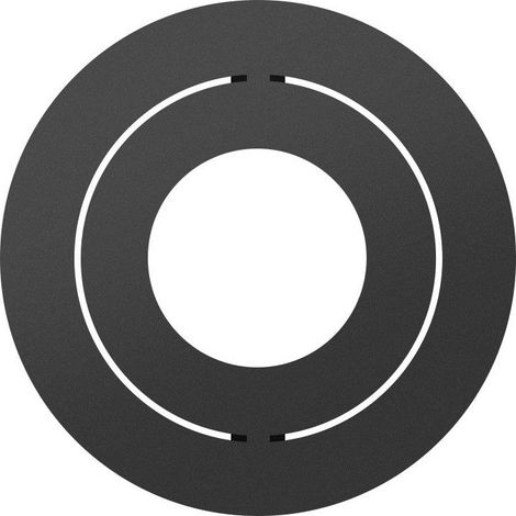 Collarín magnético SOLUM TB102MB redondo negro mate para Spot COMA