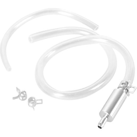 Kit di tubi per spurgo freni moto con valvola unidirezionale e tubo flessibile in PVC (1/5)