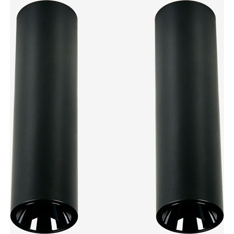 Pack de 2 apliques de techo LED de superficie redondos Ø4 cm en aluminio Luisiana SKLUM (1/5)