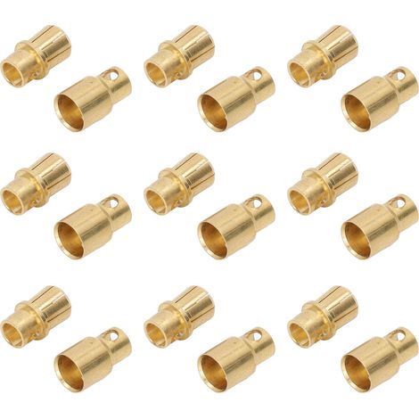 30 Ensembles Connecteurs Fiches 8.0 Laiton Doré Précision Connexion Solide Kit pour Batterie (1/5)