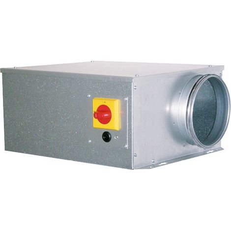 Caisson de ventilation compact monophasé a entrainement direct avec filtre G4 pour application tertiaire D250mm NATHER 548803