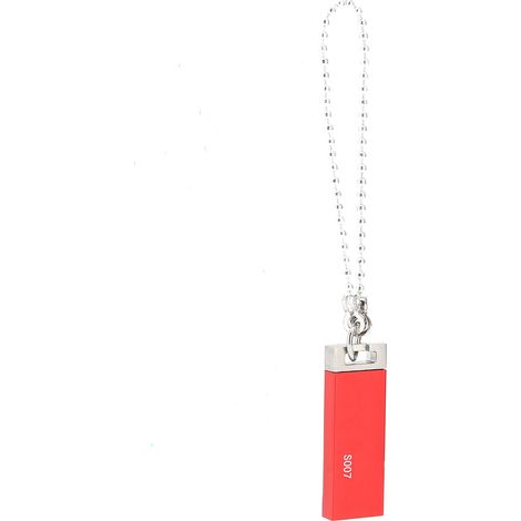 Clé USB 2.0 LAMYOO en alliage de zinc rouge, haute vitesse, stockage de grande capacité, 128 Go (1/5)