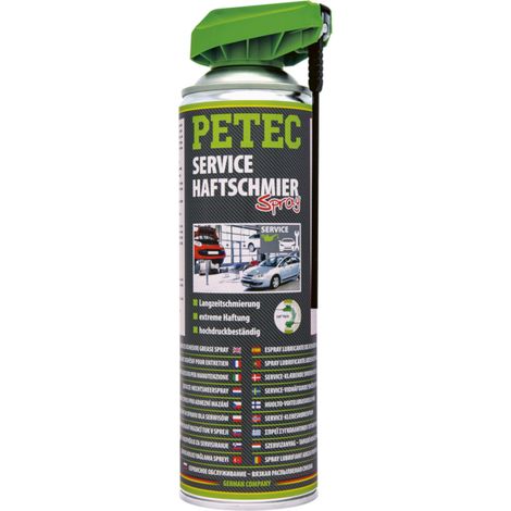 Petec Service-Haftschmierspray 500 ml für Langzeitschmierungen (1/2)