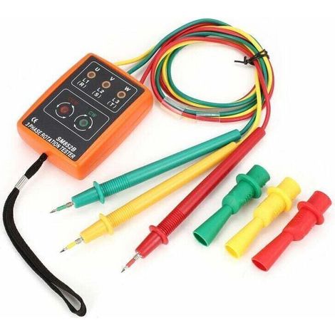 Sm852B 3-Phase Rotation Testeur Numerique Indicateur De Phase De Detecteur Led Buzzer Phase Compteur Sequence,de Trywise (1/4)