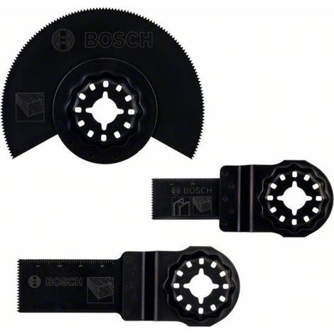 Set d'accessoires pour outils multifonctions, 3 pcs Bosch Accessories 2607017323 N/A
