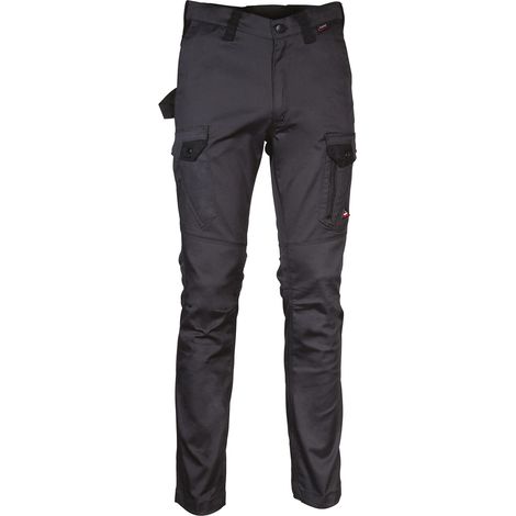 pantalón laboral jember. tejido stretch. antracita/negro. tallas 38-58 - cofra tallaje talla 46 (1/2)