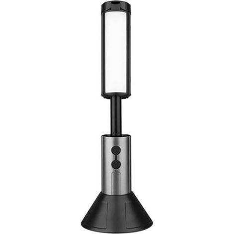 Lanterne de Camping Multifonction à LED pour L'Extérieur, Lampe de Poche/Lampe de Poche 2 en 1, Poteau Réglable, Convient pour L'Extérieur (1/5)