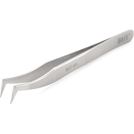 Pinzas Electronica para fina curva para cojer compontes mod BEST 6A (1/5)