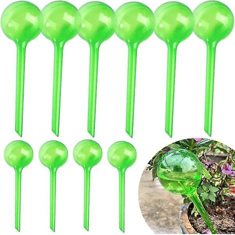 Arrosoir automatique pour plantes, lot de 10 piquets d'arrosage automatique de qualité supérieure (1/4)