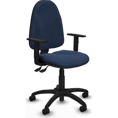 Piqueras y Crespo Algarra AS chaise bureau bleu marine (1/3)