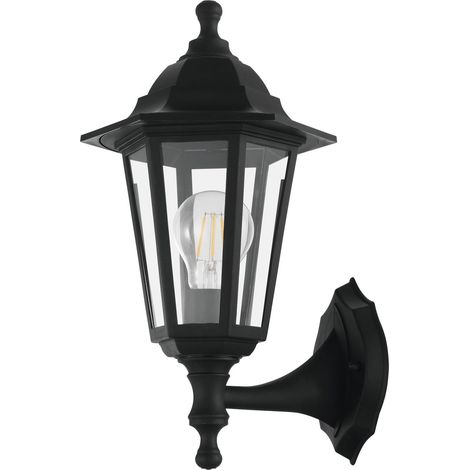 Applique murale extérieure, lampe murale vintage 1 flamme, en (1/5)