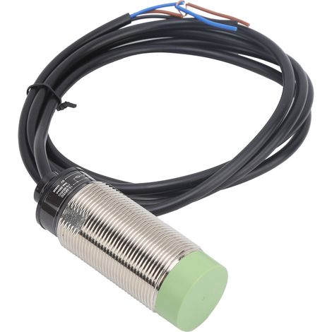 Capteur de proximité inductif cylindrique M30 PRL30-15DN, interrupteur de proximité 3 fils, équipement de contrôle industriel, alimentation 12-24V DC, détecteur de présence sans contact. (1/5)
