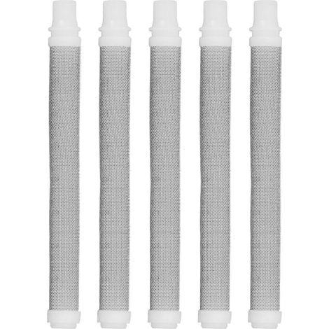 5 Stück Ersatzfilter für Airless-Spritzpistolen, 60 Mesh, hochpräziser Universal-Farbspritzfilter