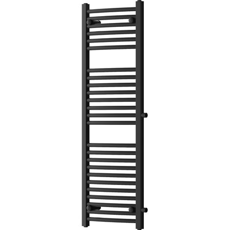 Mexen Ares radiateur de salle de bain latéral 1200 x 400 mm, 442 W, noir - W102-1200-400-00-70-S (1/3)