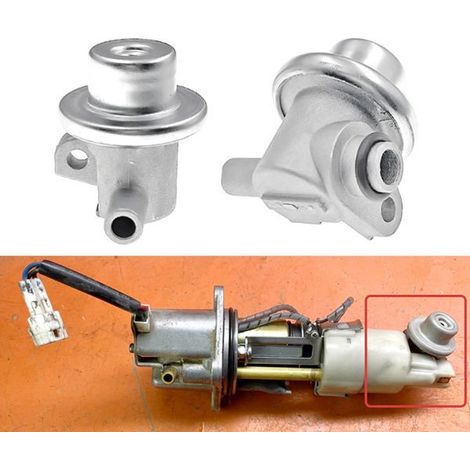 Silberfarbenes Material: Kraftstoffregler aus Metall 60307088100, passend für KTM 150, 1090 und 119. (1/5)