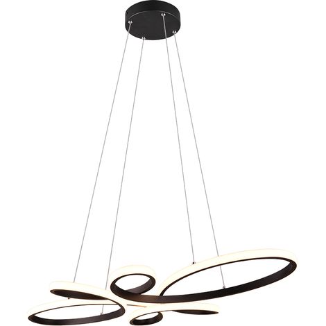 Lampe suspendue design fly noir - 345619132 (1/5)