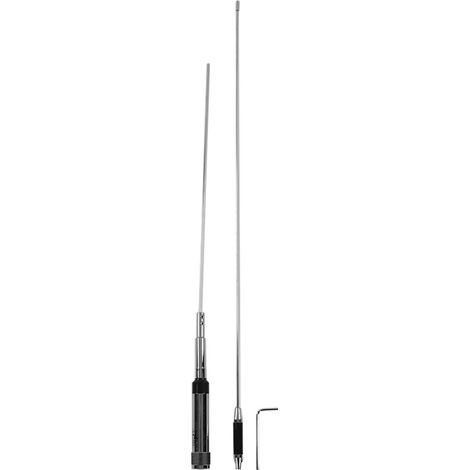 Antenna per auto VHF UHF, 3.0/5.5 dBi SL16 - Antenna omnidirezionale dual band con connettore J/M per YAESU FT - 1802M FT - 1807 FT - 7900R.