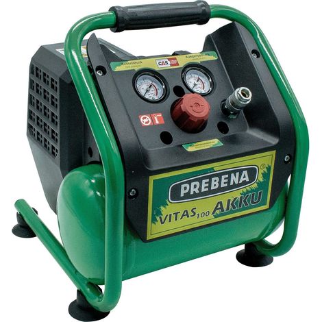 Prebena Vitas 100 Akku-Kompressor inkl. AKKU 5,5 Ah + Ladesation 11-36 (1/10)