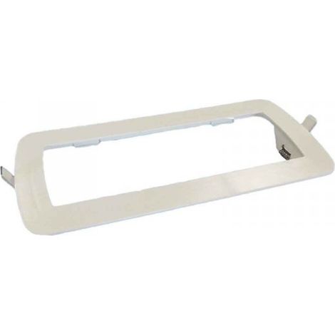 Cornice da Incasso per Lampada PCE 24.3x8.4cm Colore Bianco