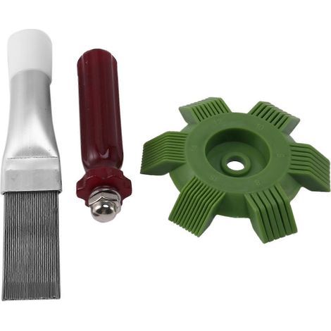 Peigne de radiateur, outil de réparation d'ailettes d'évaporateur de climatisation, peigne pour réparation d'ailettes de condenseur de climatisation en plastique pour voiture