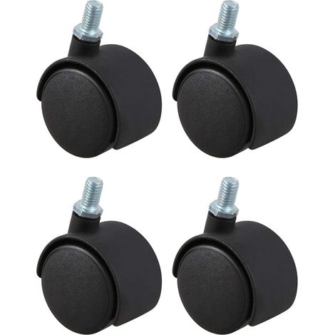 pivotantes en plastique de 8 mm tige filetée de 38 mm de (1/5)