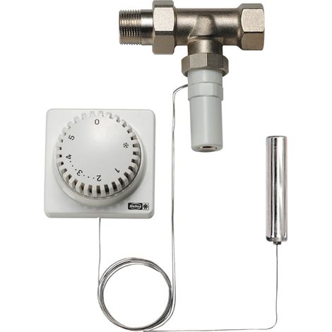 Helios WHST 300 T38 Thermostat de régulation pour batterie de chauffe à eau chaude avec sonde de gaine, 08817