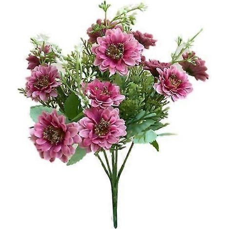 fleur artificielle marguerite pour jardin, décoration DIY pour scène, fête, maison, mariage, festivalrose rouge (1/5)
