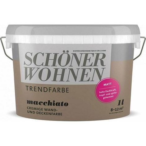 SW Trend Wandfarbe matt 1,0L macchiato 8524