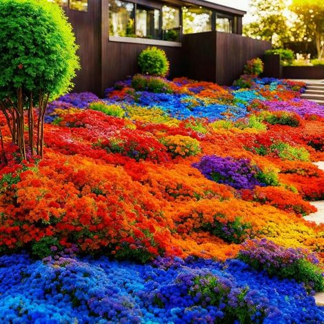 Thym Aromatique – 10000 graines pour plantation en potager et jardin d’herbes-multicolore (1/4)