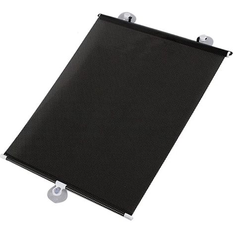 Store Enrouleur Occultant pour Fenêtre, Store À Rouleau Pare-Soleil, Store Enrouleur Rétractable Portable, Rideaux Occultant sans Perçage avec Ventouse(50x125cm) (1/5)