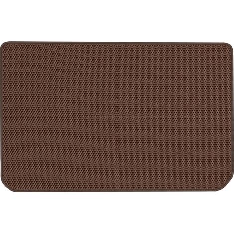 Tapis de coffre alvéolé en EVA marron pour Mercedes Classe A W168 (2001-2004). (1/5)