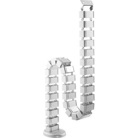 mywall Guide de Kabel HZ42SL mit einer Länge de bis zu 1285 mm, Management de Tischkabel mit Befestigung de Schrauben, Kabelkanal de Cable Rund, System de 4 Kanäle mit Modulrahmen (1/5)