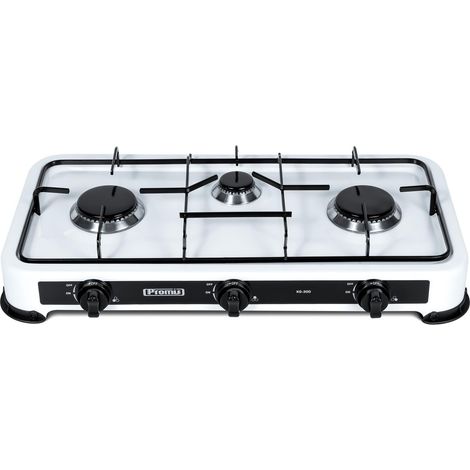Gas stove PROMIS KG300 WHITE WITHOUT REDUCER