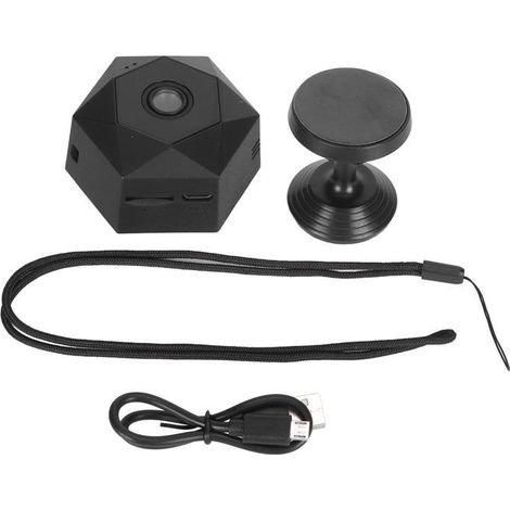 Mini caméra de surveillance haute définition avec batterie de 580 mAh et détection de mouvement pour une utilisation intérieure et domestique (1/5)