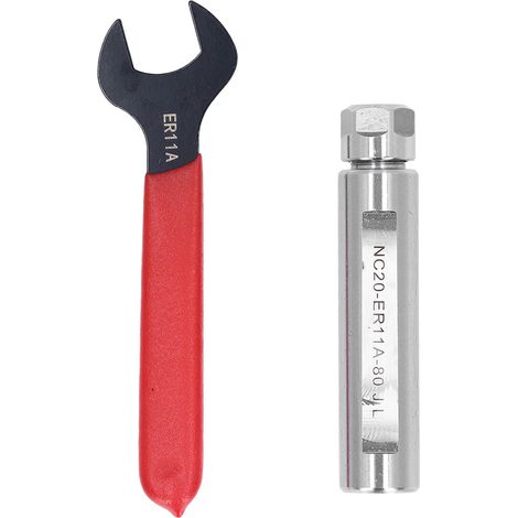Mandrin de Tour ER11 Tige Droite en Acier au Carbone pour Accessoires de Tour (1/5)