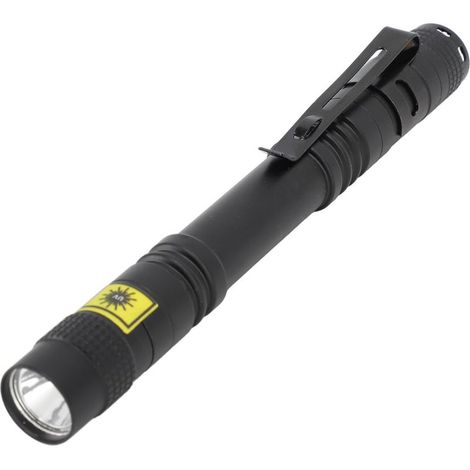 Ortviai Lampe UV 365 nm pour détection de minéraux, d’urine animale et de fuites électriques – torche LED portable en aluminium (1/5)