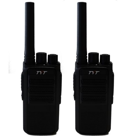 TYT TYT TC-666F - Juego de 2 radioteléfonos de 2 W y 16 canales, 400-470 MHz (1/5)