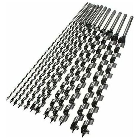 1pc 460mm Hex Shank Point Brad Point Drill Bit Auger Spiral Drill Bit Wood Drilling Tool (1/5)