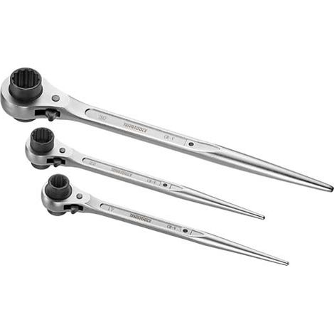 Llave carraca construcción, 17x19mm  TENGTOOLS PGW1719 245200100
