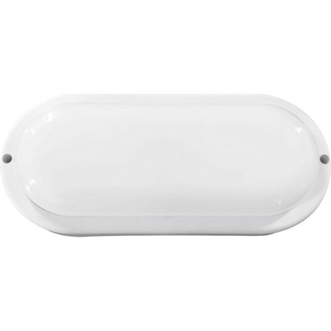 Applique LED ovale 18w 1820lm 4000k 23x4,5x10,2cm EDM (1/4)