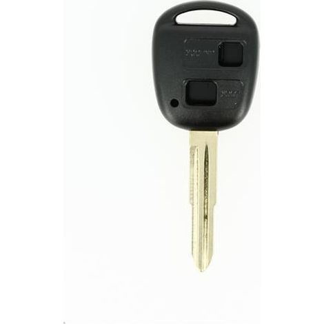 COQUE CLE ADAPTABLE POUR TOYOTA 2 BOUTON LAME CRANTEE KEYSKAR