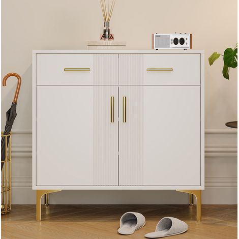 mobile contenitore 80x35 con 2 ante bianco OKMYHOME (1/5)